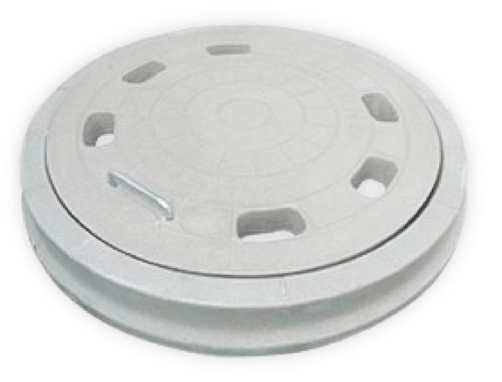 Tapa de polyconcreto